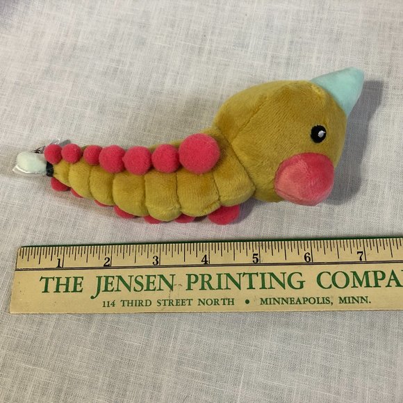 Pokemon Weedle Plush Stuffed Toy 7.5 in New With Tags 2018 - Picture 2 of 6